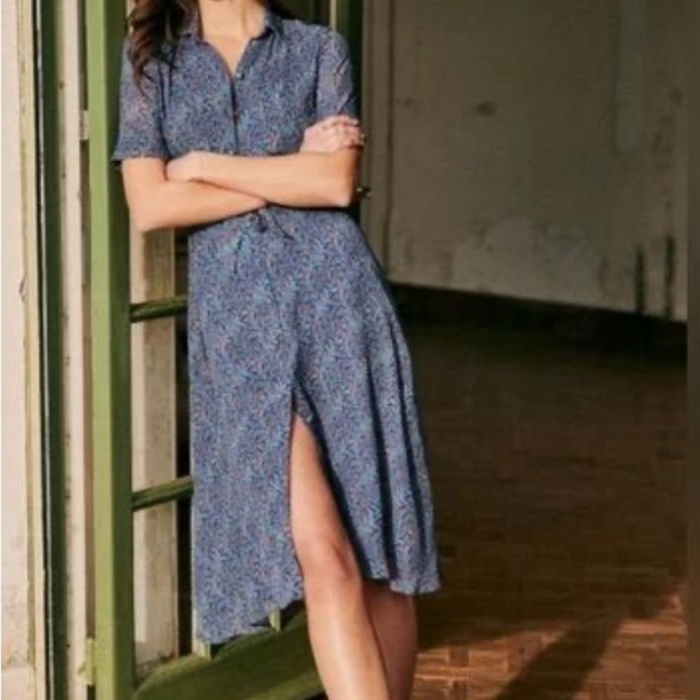 EUC Sezane Jeanne Dress Robe - Picture 3 of 6